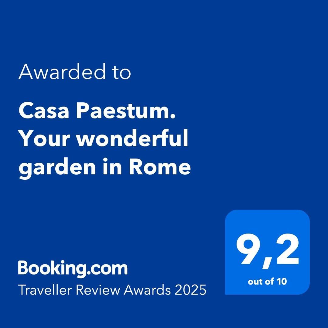 Casa Paestum. Your Wonderful Garden In Roma Exterior foto